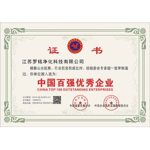 Jiangsu Luoming Purification Technology Co., Ltd. Certifications