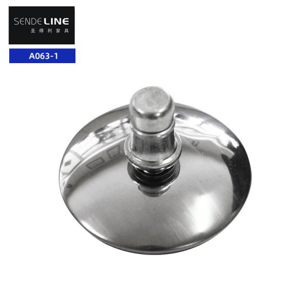 Buy cheap Non Slip Iron Adjustable Table Feet Insert M11 Length 21mm Metal Furniture Foot from wholesalers