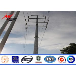 Buy cheap Hot Dip Galvanized 132kv 10m Electrical Power Pole for Electrical Transmission from wholesalers