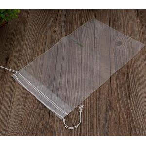 Commercial Biodegradable Laundry Bags Hotel Drawstring Printed Bagease Package