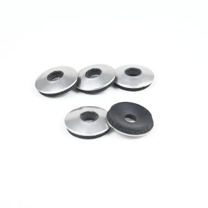 Buy cheap High Temperature Resistant Neoprene EPDM Rubber Washers with Metal Insert Gasket Durable from wholesalers