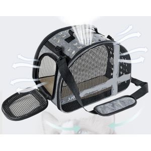 Buy cheap Mobile Cat Puppy Soft Sided Pet Carrier Airline Approved Backpack 19x13x9 20x16x8.5 21 Inch from wholesalers