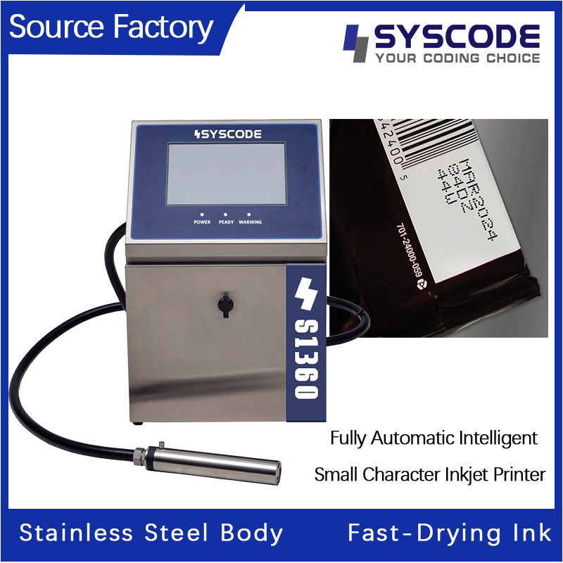 Buy cheap Cosmetics & Personal Care CIJ Printer - IP66 rated inkjet coder designed for clean room environments. Provides high-precision coding on glass, plastic, and metal packaging with 12-month m product