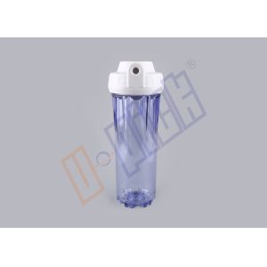 Buy cheap White PP Cap Clear Water Filter Housing / PVC Water Filter Housing NSF product