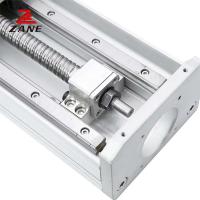 Buy cheap Precision Screw Drive Linear Sliding Table Fully Enclosed Module ZCH45 Guide CNC product