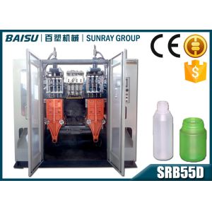 Four Cavity Head Plastic Bottle Manufacturing Machine Scraps Slide Channels