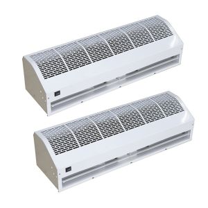 Mini Air Curtain Fan with 230VAC Operating Voltage and 60bB Noise Suppression