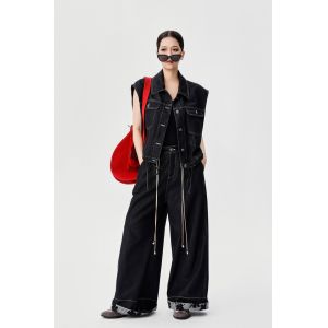 Buy cheap Autumn/winter New Arrival Patchwork Embroidered Denim Set from wholesalers