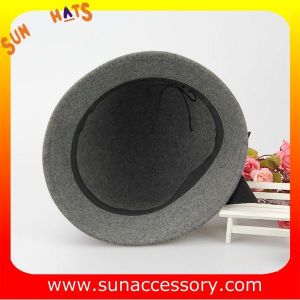 Vintage hot sale cloche hats wholesale for ladies,100% Australia wool felt hats