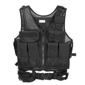 Buy cheap Black Nylon Armor Tactical Gear Vests Bulletproof with Breathable from wholesalers