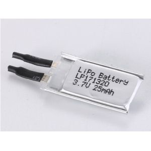 Buy cheap LP171320 3.7V 25MAH Lightweight and Powerful Lithium Polymer Rechargeable Battery with PCB Protection from wholesalers