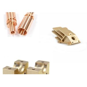 Copper T2 CNC Machined Parts with Anodized Finish for Enhanced Thermal