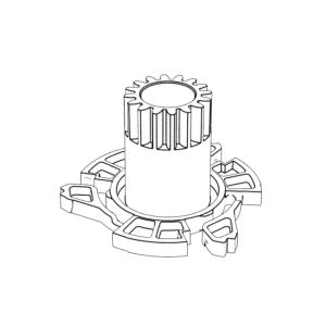 Buy cheap OEM / ODM ： Precision Injection Molding & VR Knob Control Shaft Precision Plastic Molding 1*4 No 22732-B from wholesalers