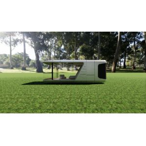 Buy cheap High quality luxury 8.5M*3.3M*3.2M Space capsule hotel room new space capsule house prefab houses ready made container house from wholesalers