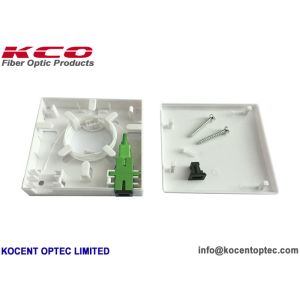 Buy cheap Fiber Optic Terminal Box Indoor Termination Cabinet with 2 Fibers Capacity 0.15dB Insertion Loss and 55dB Return Loss from wholesalers