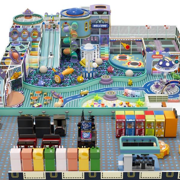 Buy cheap Customizable Ocean Themed Indoor Playground Easy Installation For Shopping Malls from wholesalers