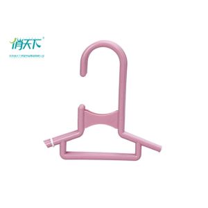 Betterall Curved Garment Usage Plastic Material Pink Plastic Hangers