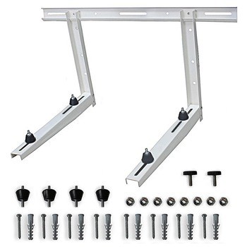 Quality Stamped Aluminum Air Conditioner Bracket with Thickness Depending on Material for sale