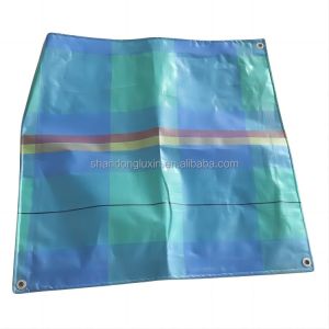 Buy cheap Waterproof Truck Tarpaulin with 8*8-14*14 Density and Hard Surface in Sea Blue Color from wholesalers