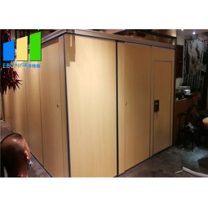 Customized Hotel Soundproofing Movable Sliding Partition Walls