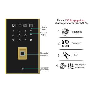 Buy cheap 266±2kg Fingerprint Lock Commercial Safe Box with Patent Solid Bolts Adjustable Shelves from wholesalers