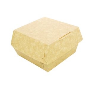 Customizable Disposable Bowl Laminated Hamburger Box Fixed Box 97*105*38mm In