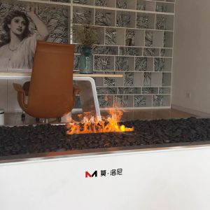 Buy cheap 60 Inch 1500mm Insert Water Vapor Steam Fireplace With Crystal Decoration from wholesalers