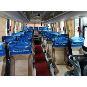 Buy cheap Used Kinglong Bus 30 Seater Luxury Leafspring Suspension Weichai Engine School Tour Bus Interurban Coach from wholesalers
