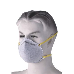 DM007-C Carbon Active Added Cup Shape Disposable Face Mask with Elastic Head