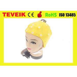 Buy cheap High Precision EEG Electrode Cap With Different Sensor 20 ~ 128 Channels from wholesalers