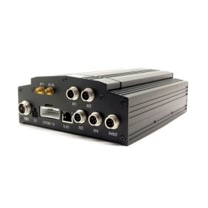 720P AHD 4ch 3G HDD Mobile DVR With Alarm Fuel Sensor RFID Solution For Bus