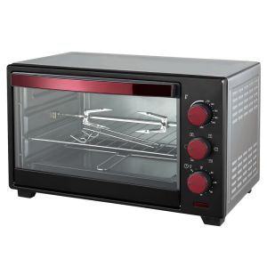 Electric Oven Toaster 25L Kitchen Baking Oven 60min Timer CB/CE/ROHS/LFGB