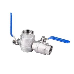 Buy cheap DN20 SS316 Female Threaded Manual Control Ball Valve with Hexagon/Round Head Code from wholesalers