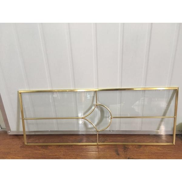Quality Custom Tempered Beveled Glass Panels , Hollow Clear Beveled Glass Panels for sale