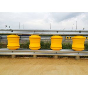 Buy cheap 50m Polyurethane Safety Highway Roller Crash Barrier Guardrail System from wholesalers