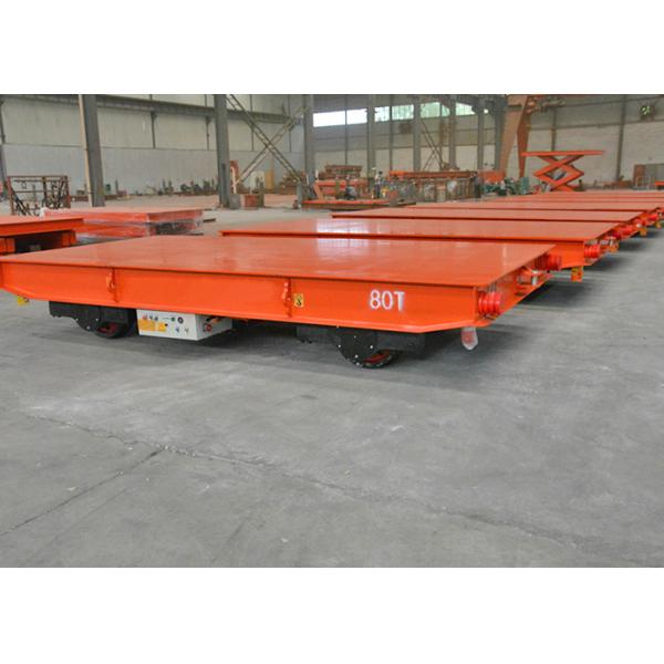 Quality Flat Electric Transfer Cart 20 Ton For Steel Plant OEM & ODM Support for sale