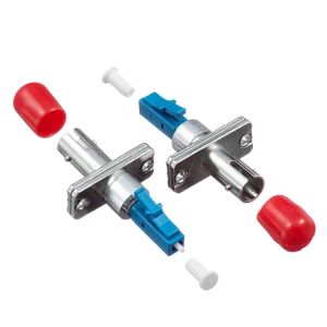 China LC Male To ST/SC/FC Female Hybrid Fiber Optic Couplers Male To Female REACH SvHC Compliant on sale