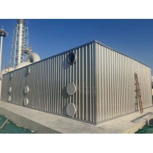 Buy cheap Waste Gas FRP Biological Deodorization Box Equipment Filament Winding Techinque from wholesalers