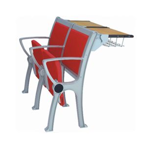 Buy cheap Soft Cushion Aluminum Leg Fireproof Lecture Hall Chair With Desk from wholesalers