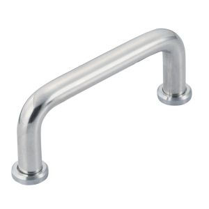 Buy cheap Gray Chrome Plating Industrial Pull Handle SUS304 With Seat Surface from wholesalers