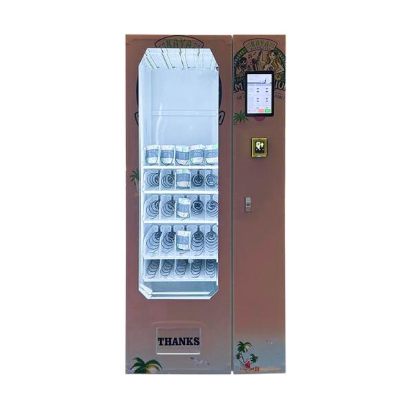 Payment System Paper Money/Coin/Scan/Customize Vending Machine With Reducer Worm