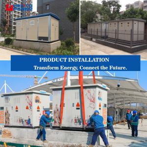 Oil-Immersed 630KVA 1000KVA Pre-Installed Box-type Substation 6KV 10KV YB