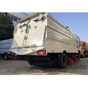 Buy cheap JMC 4X2 LHD Diesel Engine Vacuum Road Sweeper Truck from wholesalers