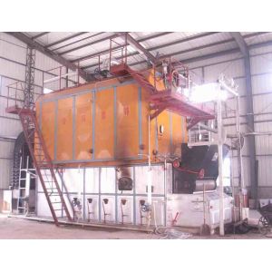 Buy cheap Dual Rear Drum Coal Burning Boiler , Vertical Spiral Coal Fired Boilers Heating System from wholesalers