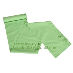 Buy cheap 100% Eco-friendly Material Certified PLA Compostable Bag,Corn Starch T Shirt Bag Meet EN13432 BPI Biodegradable And Comp from wholesalers