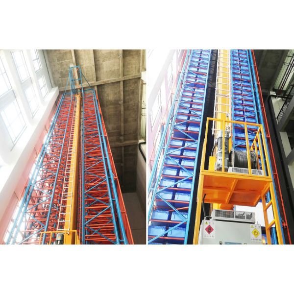 MiniLoad Stacker Crane ASRS Material Box Stacker CraneÃ¢â‚¬Å’ Automatic Storage and Retrieval System