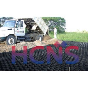 Buy cheap Smooth Geo Cellular Confinement Erosion Control HDPE Irregular Topography product
