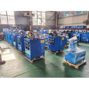 Buy cheap 860*640*1300 Mm Electric Rubber Hose Crimping Machine Easy To Operate from wholesalers