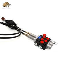 Buy cheap 3600 Psi Hydraulic Directional Valve 2 Spool Hydraulic Control BSPP product