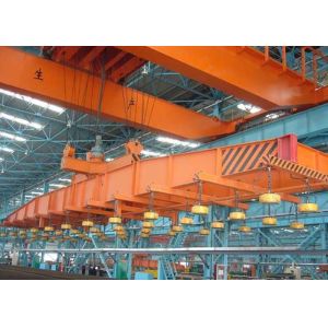Buy cheap Cabin Control Double Girder Overhead Crane 5T-75T Lifting Capacity from wholesalers
